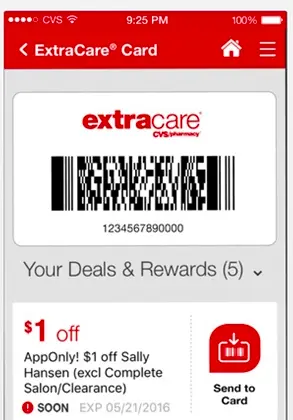 CVS ExtraCare Card