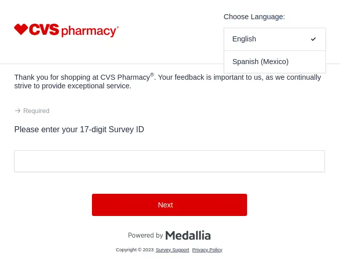 www.cvshealthsurvey.com